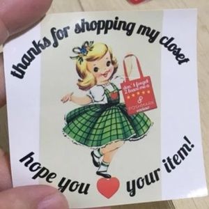 POSH😍 Poshmark Sellers ONLY Stickers🤩😍🤩